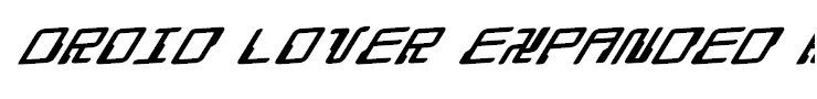 Droid Lover Expanded Rotalic