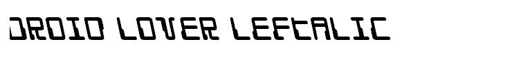Droid Lover Leftalic