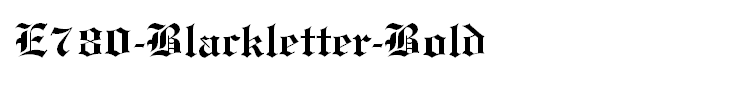 E780-Blackletter-Bold