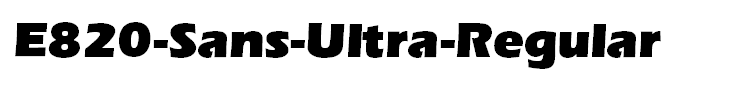 E820-Sans-Ultra-Regular