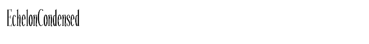 EchelonCondensed