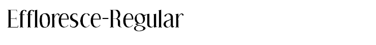 Effloresce-Regular