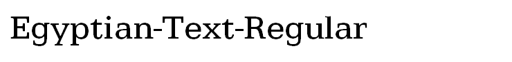 Egyptian-Text-Regular