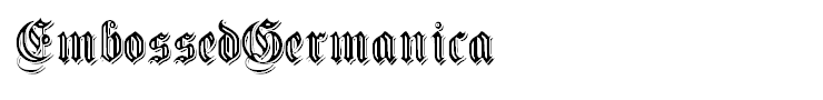 EmbossedGermanica