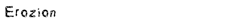 Erozion