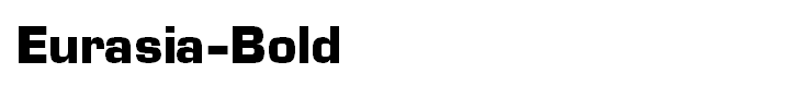 Eurasia-Bold