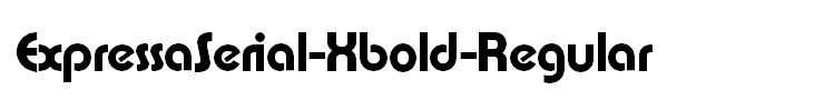 ExpressaSerial-Xbold-Regular