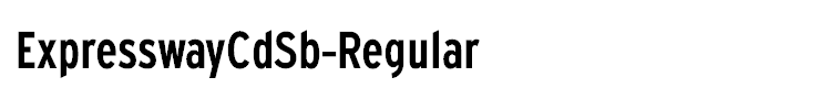 ExpresswayCdSb-Regular