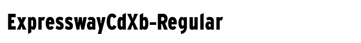 ExpresswayCdXb-Regular