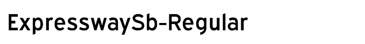 ExpresswaySb-Regular