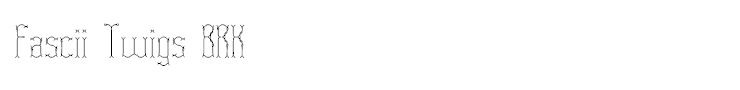 Fascii Twigs BRK
