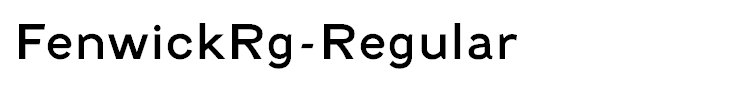 FenwickRg-Regular