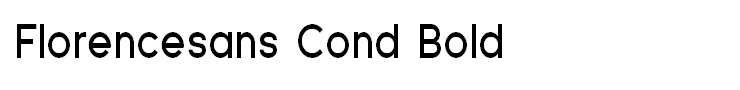 Florencesans Cond Bold
