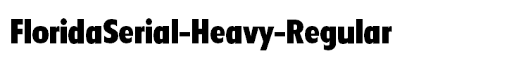 FloridaSerial-Heavy-Regular
