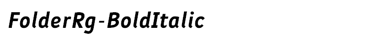 FolderRg-BoldItalic