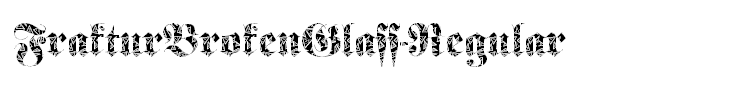 FrakturBrokenGlass-Regular