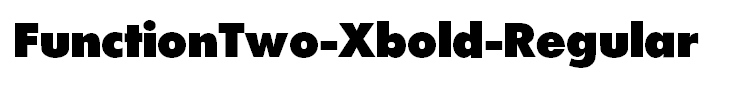 FunctionTwo-Xbold-Regular