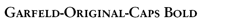 Garfeld-Original-Caps Bold