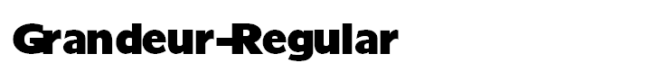Grandeur-Regular