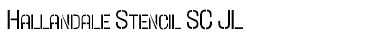 Hallandale Stencil SC JL