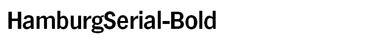 HamburgSerial-Bold