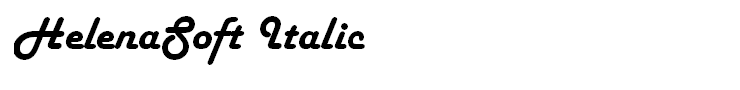 HelenaSoft Italic