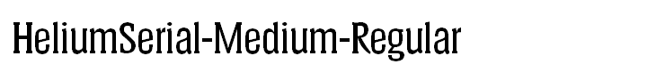 HeliumSerial-Medium-Regular