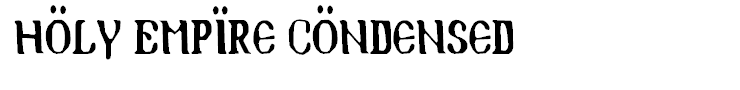 Holy Empire Condensed