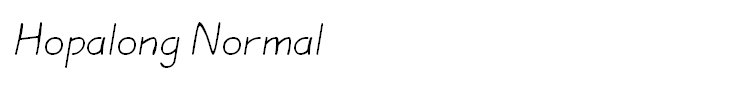 Hopalong Normal