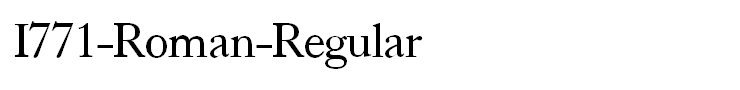 I771-Roman-Regular