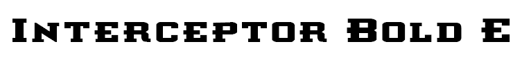 Interceptor Bold Expanded