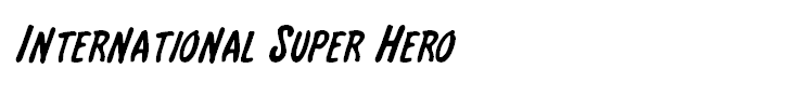 International Super Hero