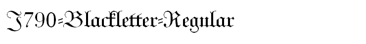 J790-Blackletter-Regular