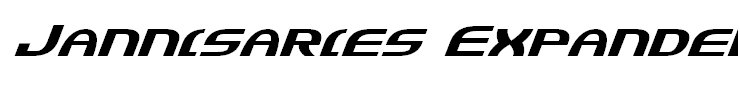 Jannisaries Expanded Italic