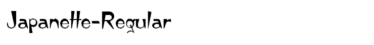 Japanette-Regular