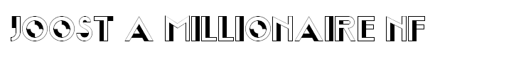 Joost A Millionaire NF
