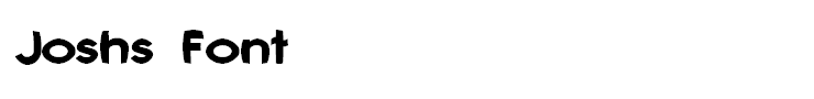 Joshs Font