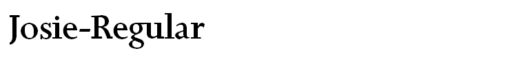 Josie-Regular