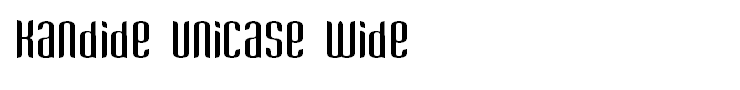 Kandide Unicase Wide