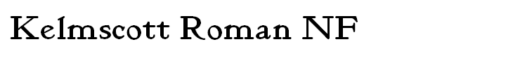 Kelmscott Roman NF