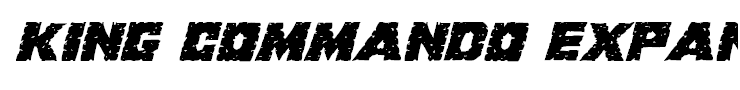 King Commando Expanded Italic