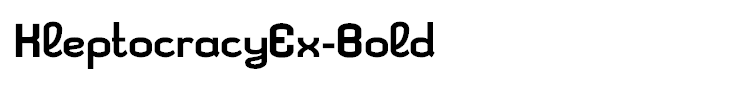 KleptocracyEx-Bold