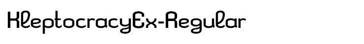 KleptocracyEx-Regular