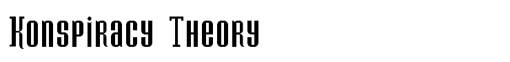 Konspiracy Theory