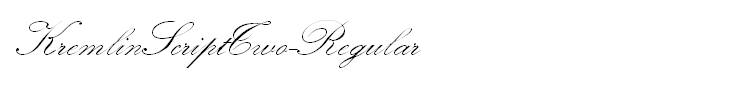 KremlinScriptTwo-Regular