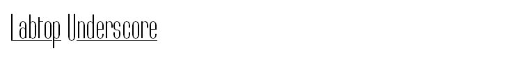 Labtop Underscore