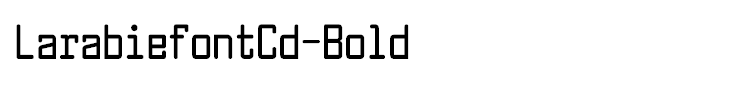 LarabiefontCd-Bold