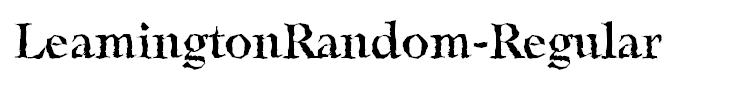 LeamingtonRandom-Regular