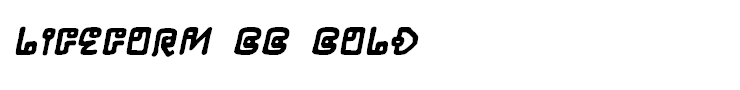 LifeForm BB Bold