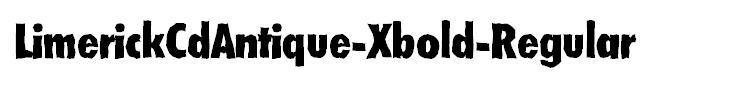 LimerickCdAntique-Xbold-Regular